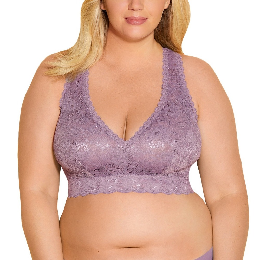 Cosabella Never Say Never Ultra Curvy Racie Wireless Lace Bralette M